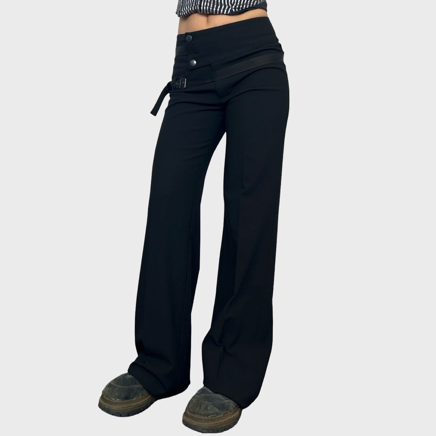 Cop Copine Wrap Belt Trousers - M