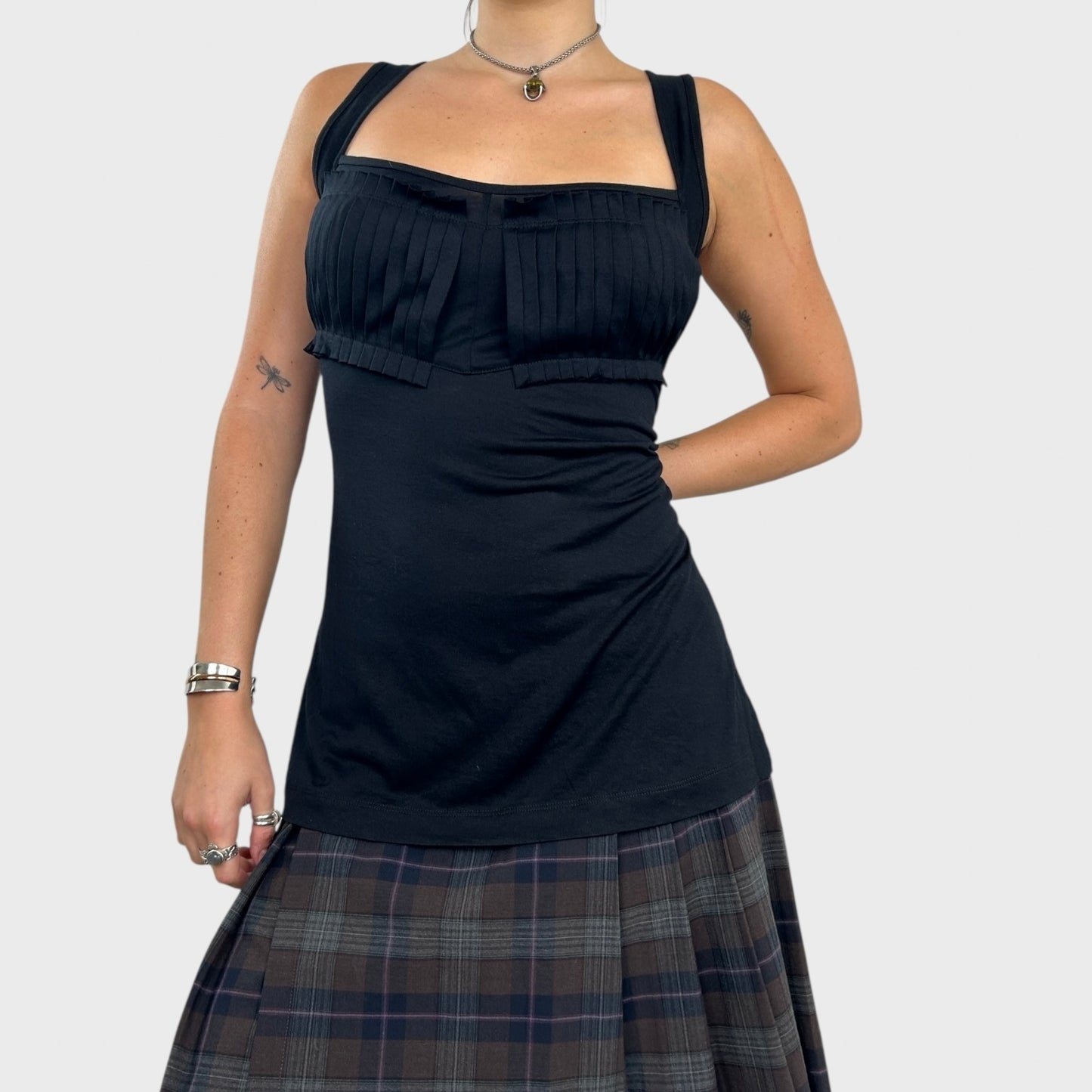 Cop Copine Cross Strap Top - M/L