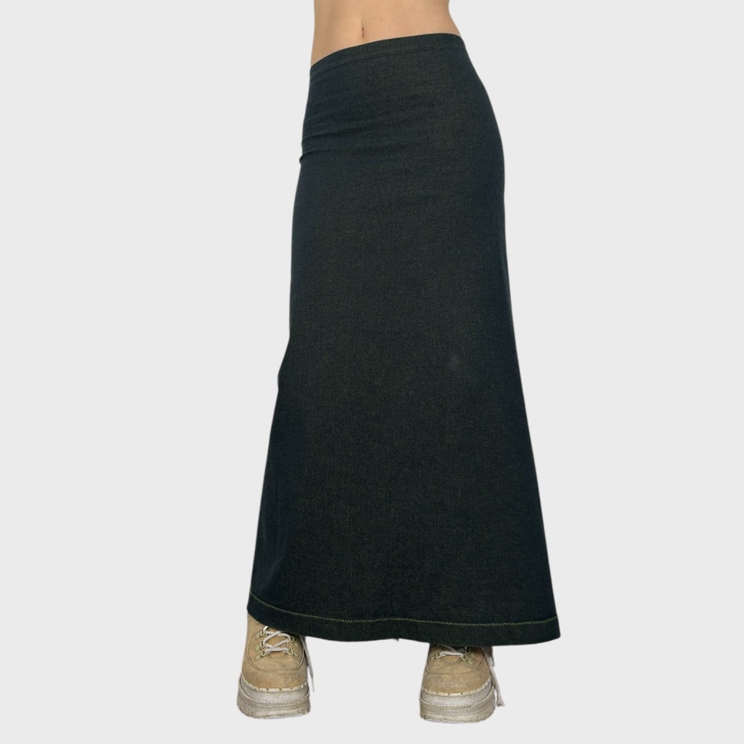 Cop Copine Denim Maxi Skirt - S