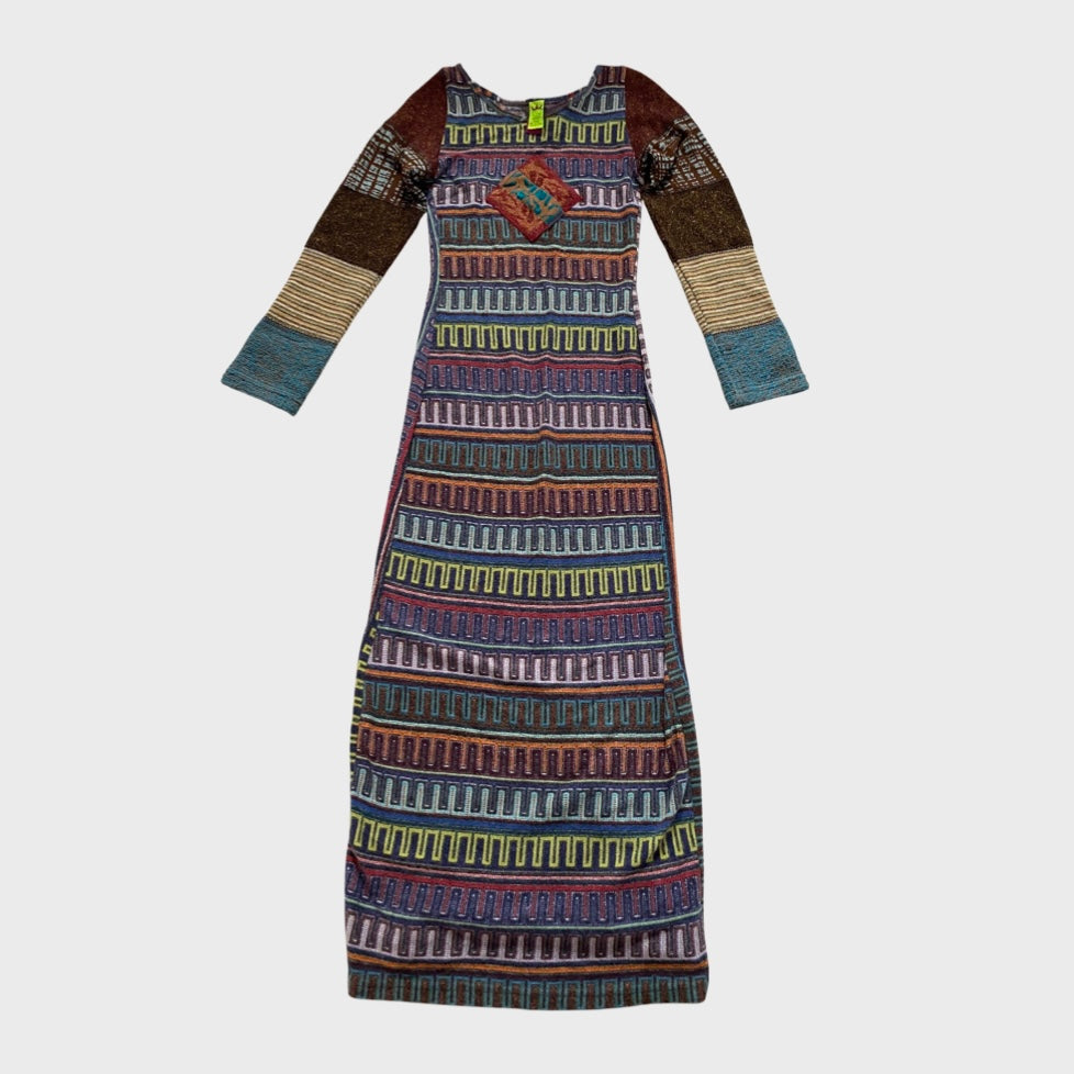 Extremely rare Save the Queen knit maxi dress