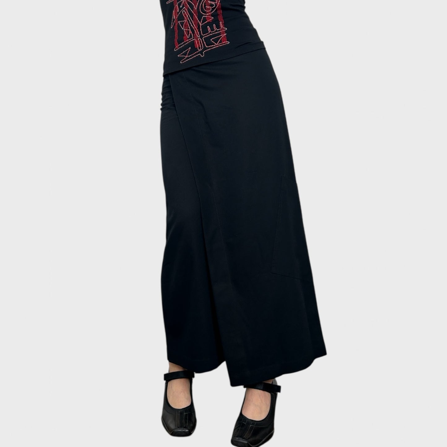 Cop Copine Buckle Skirt Trousers - M/L