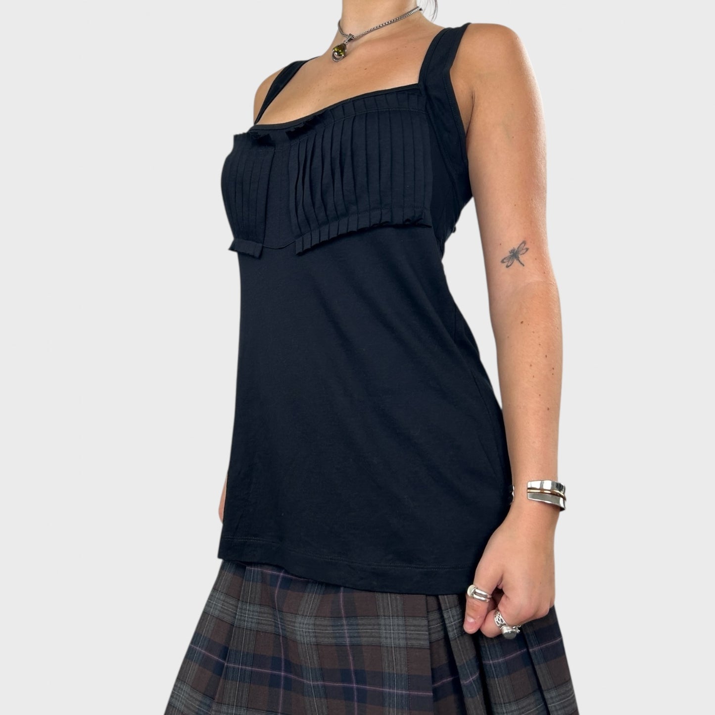 Cop Copine Cross Strap Top - M/L