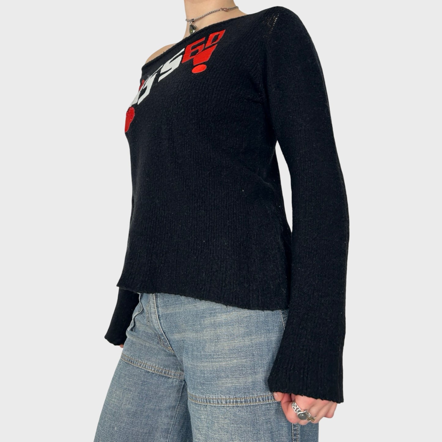 Miss Sixty Vintage Logo Jumper - S
