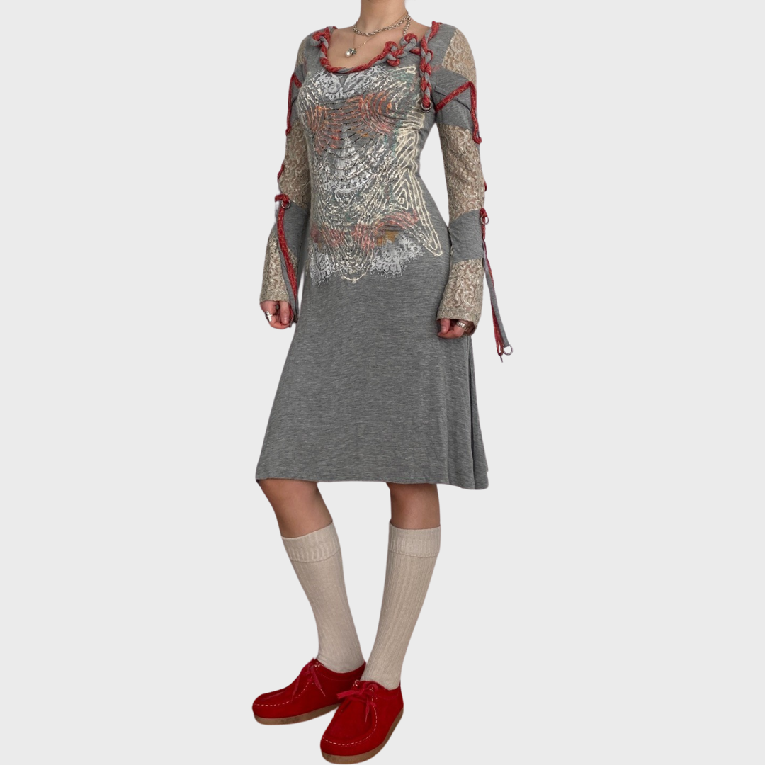 Save the Queen midi dress
