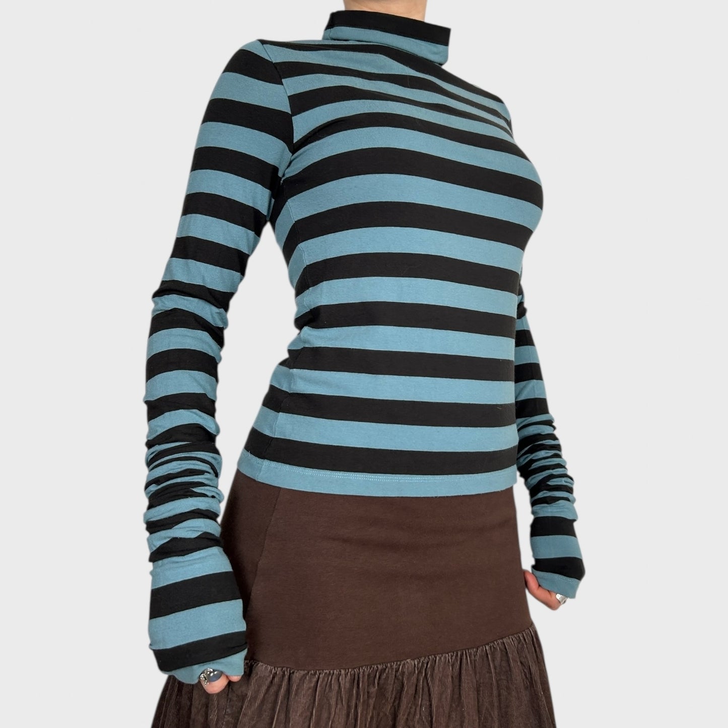Cop Copine Striped Long Sleeve - S