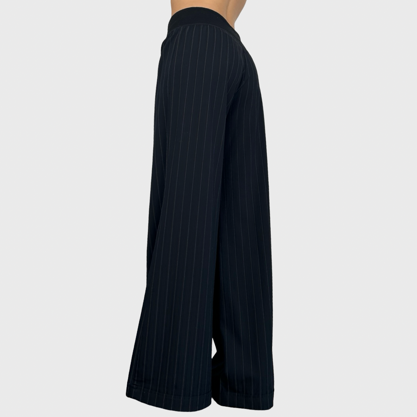 Cop Copine Wide Leg Pinstripe Trousers - M-XL