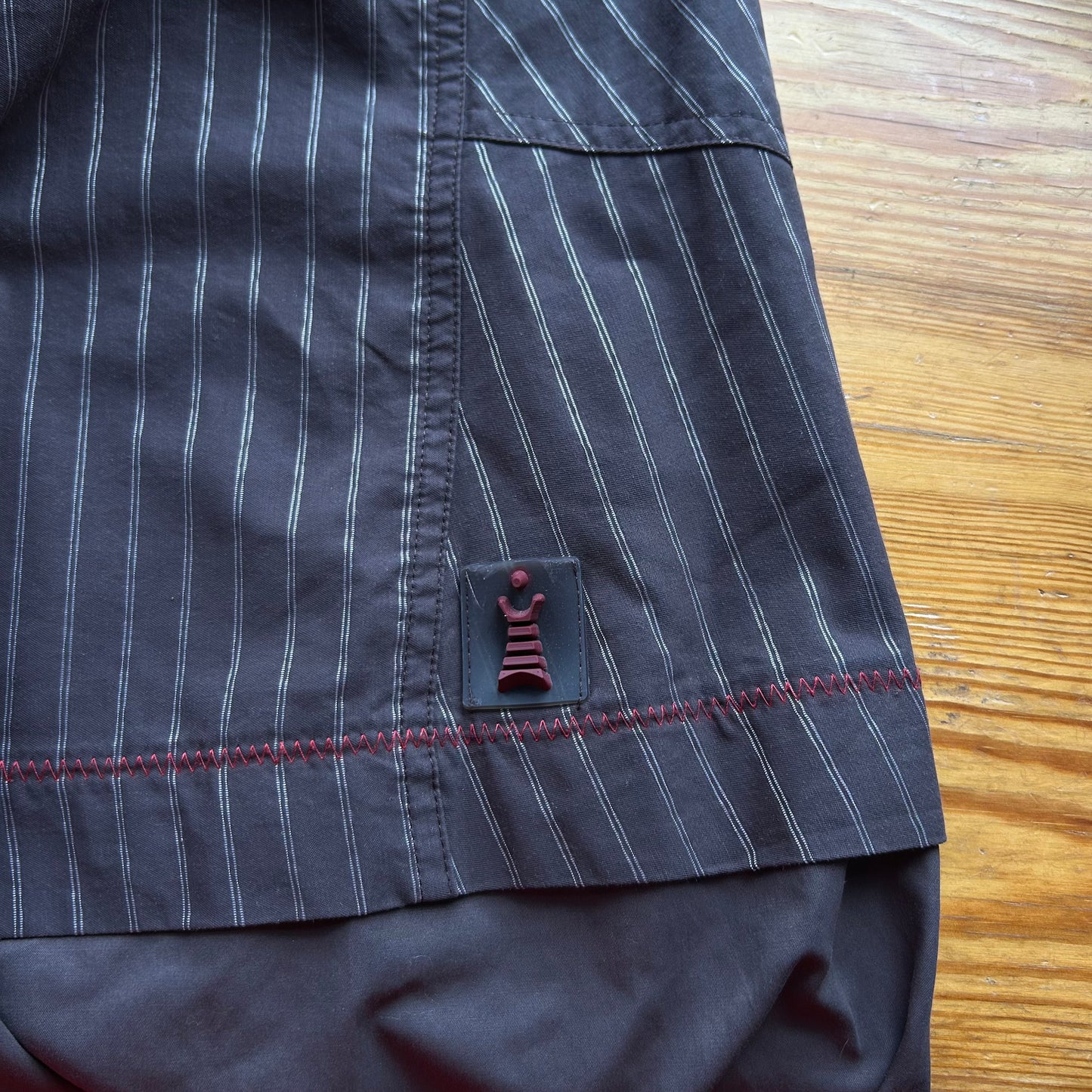 Cop Copine Brown Striped Maxi Dress - L