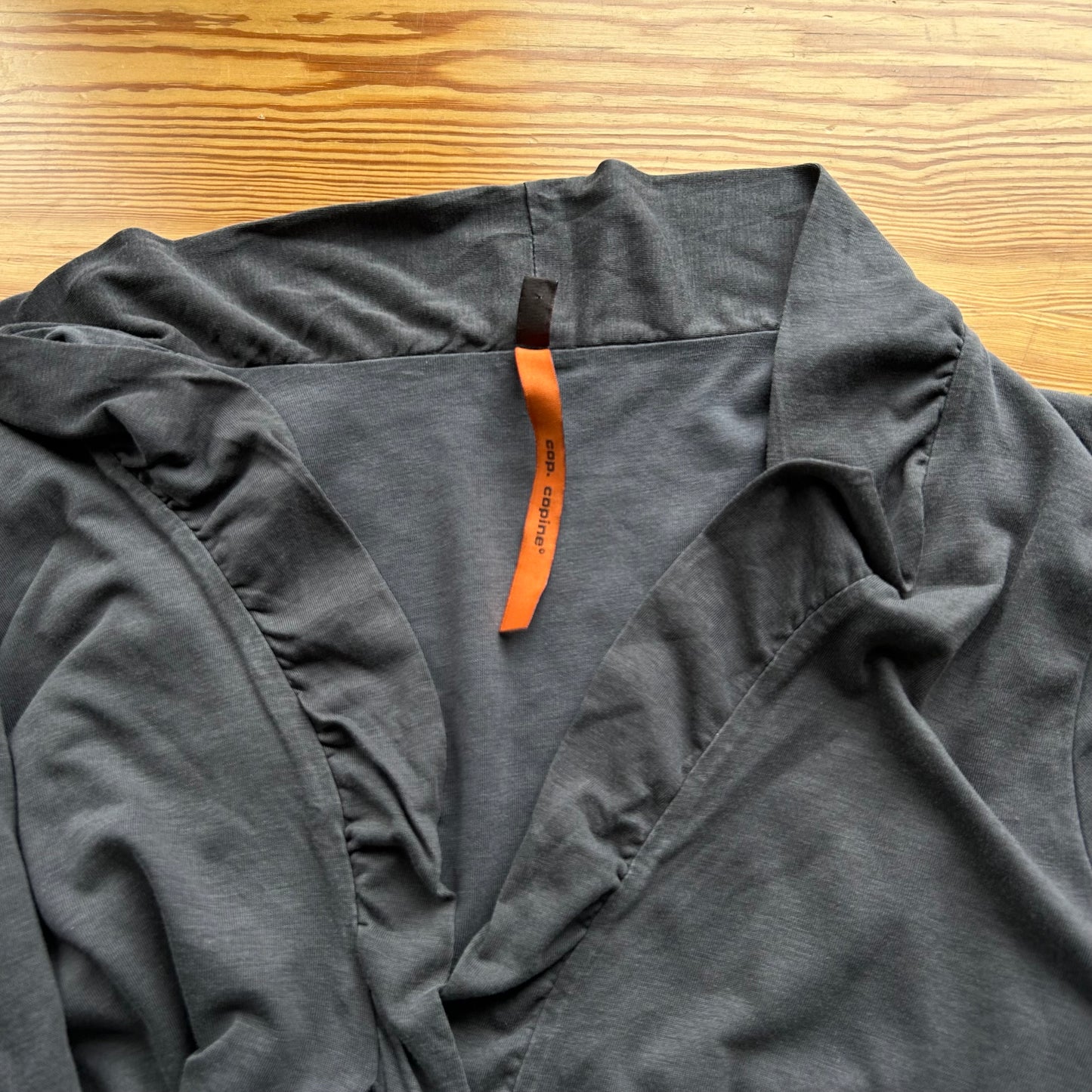 Cop Copine Grey Bolero Cardigan - M