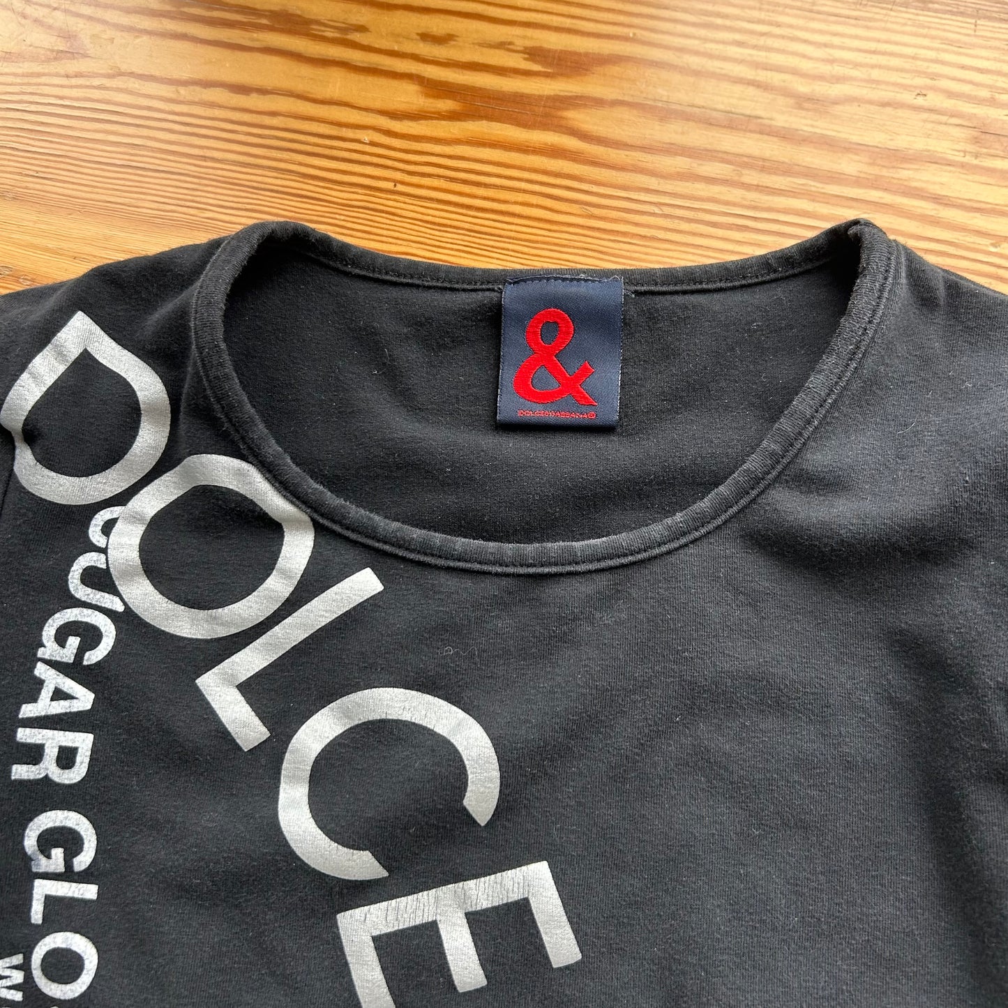 Dolce & Gabbana Logo Long Sleeve Top - XS/S