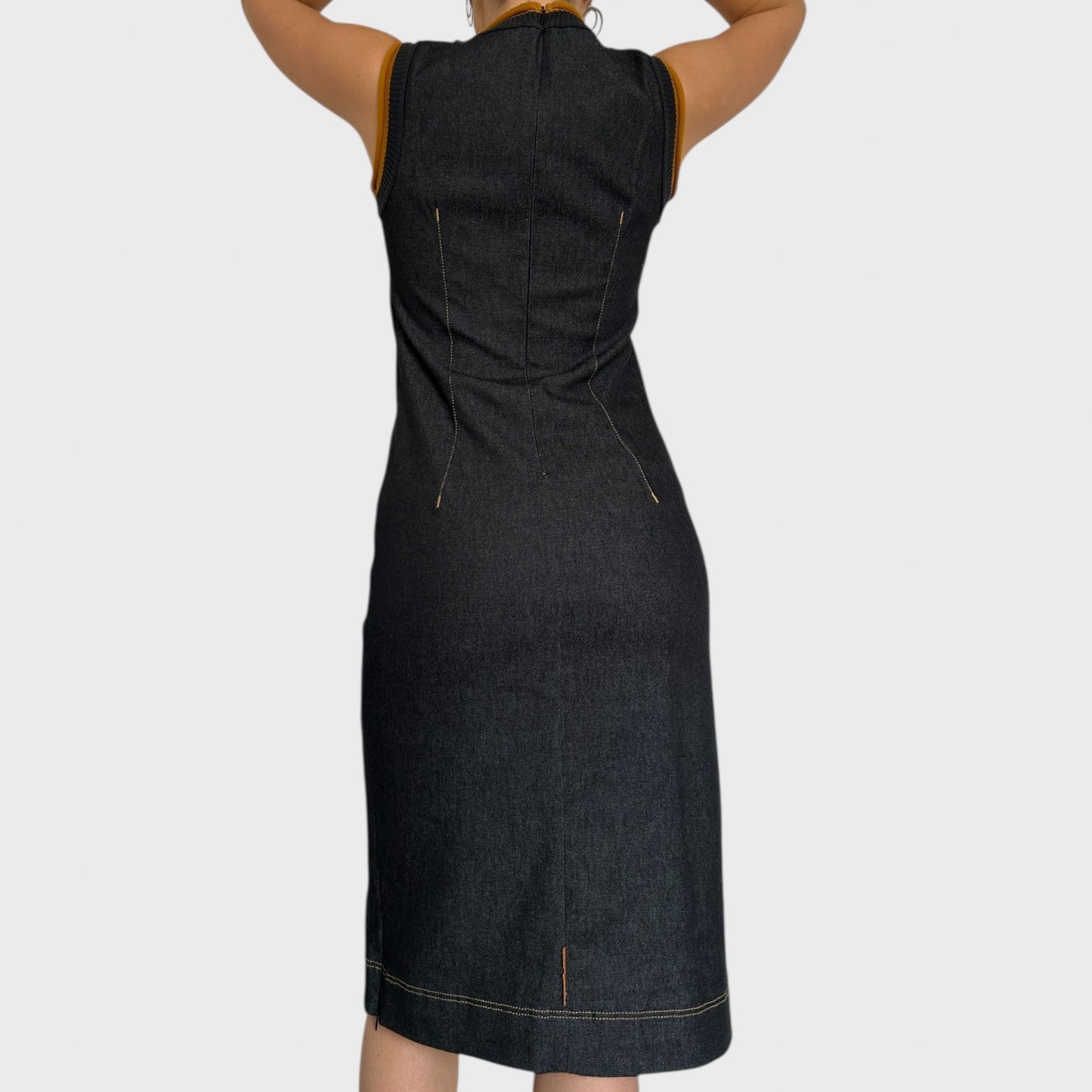 Cop Copine Denim Midi Dress - Size S-M