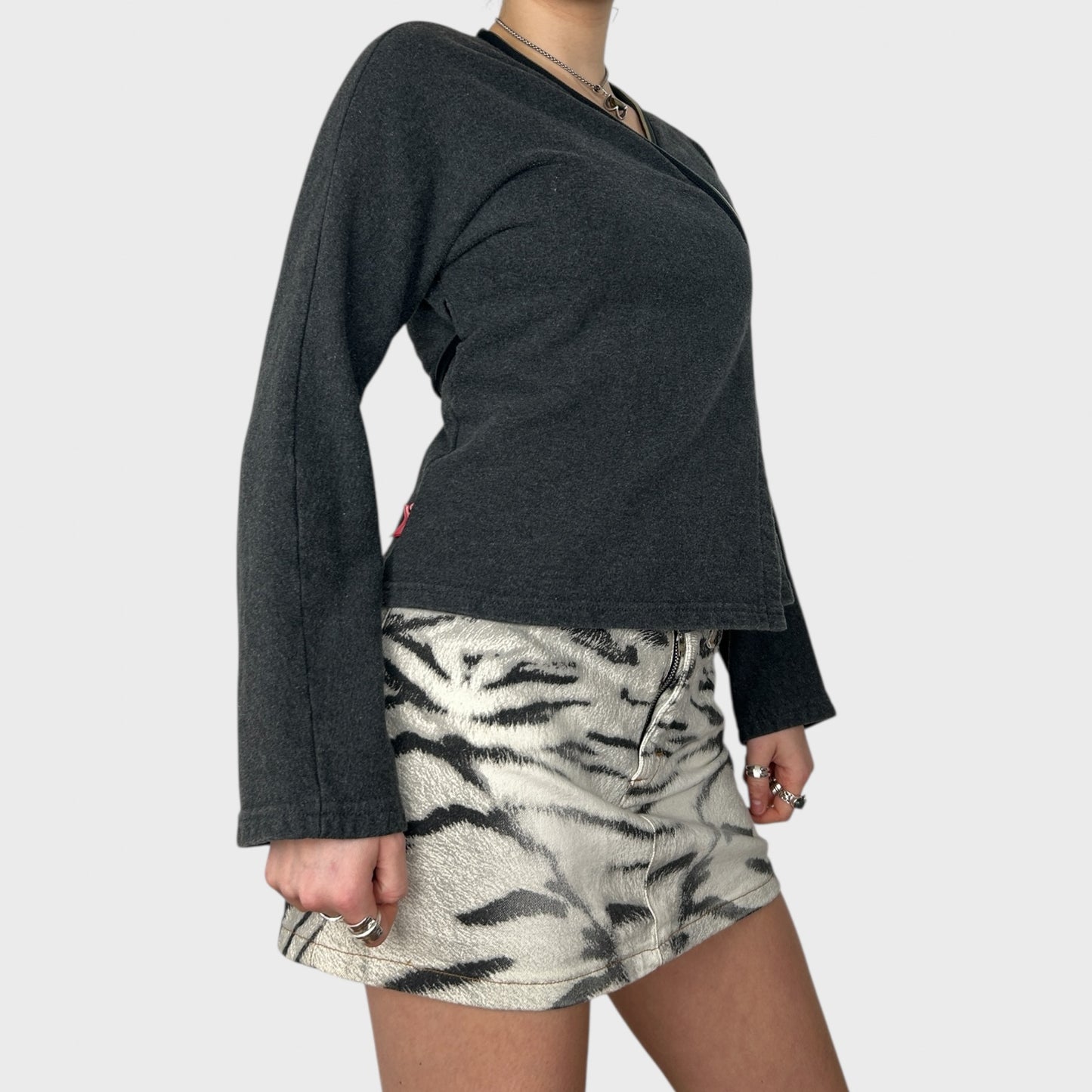 Cop Copine Long Sleeve Wrap Top - S/M