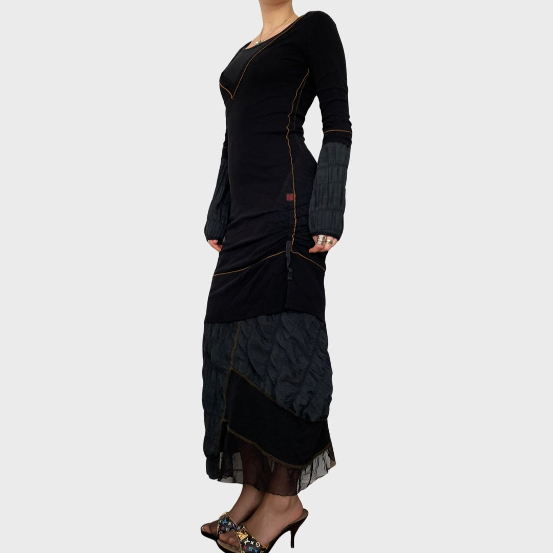 Cop Copine double layered maxi dress