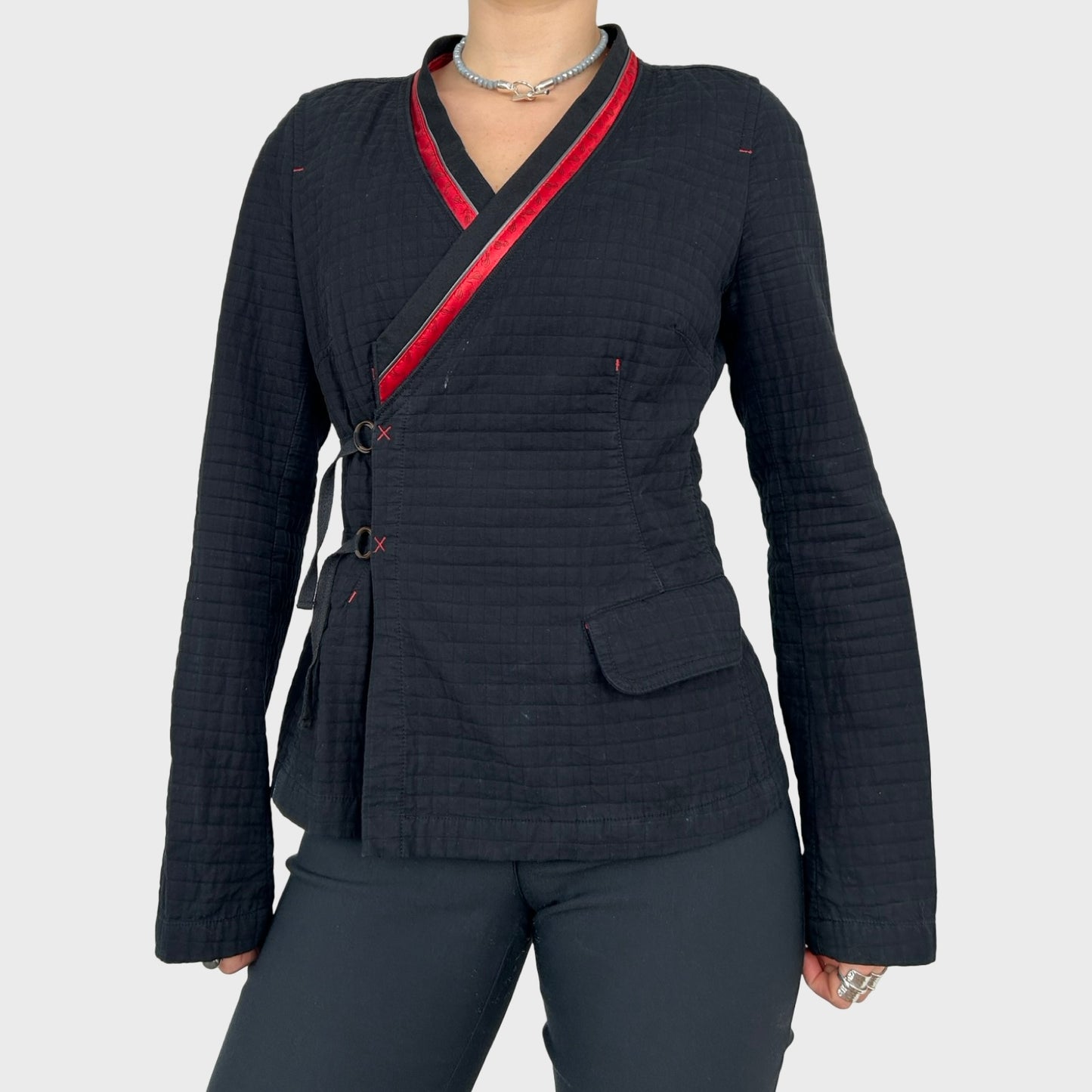 Cop Copine Side Tie Jacket - S/M