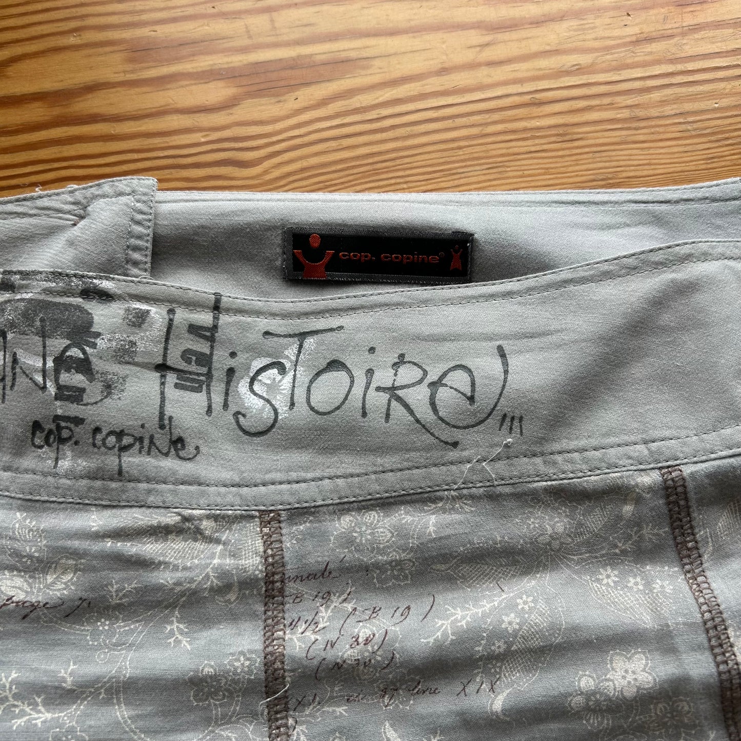 Cop Copine Frilly Midi Skirt - L