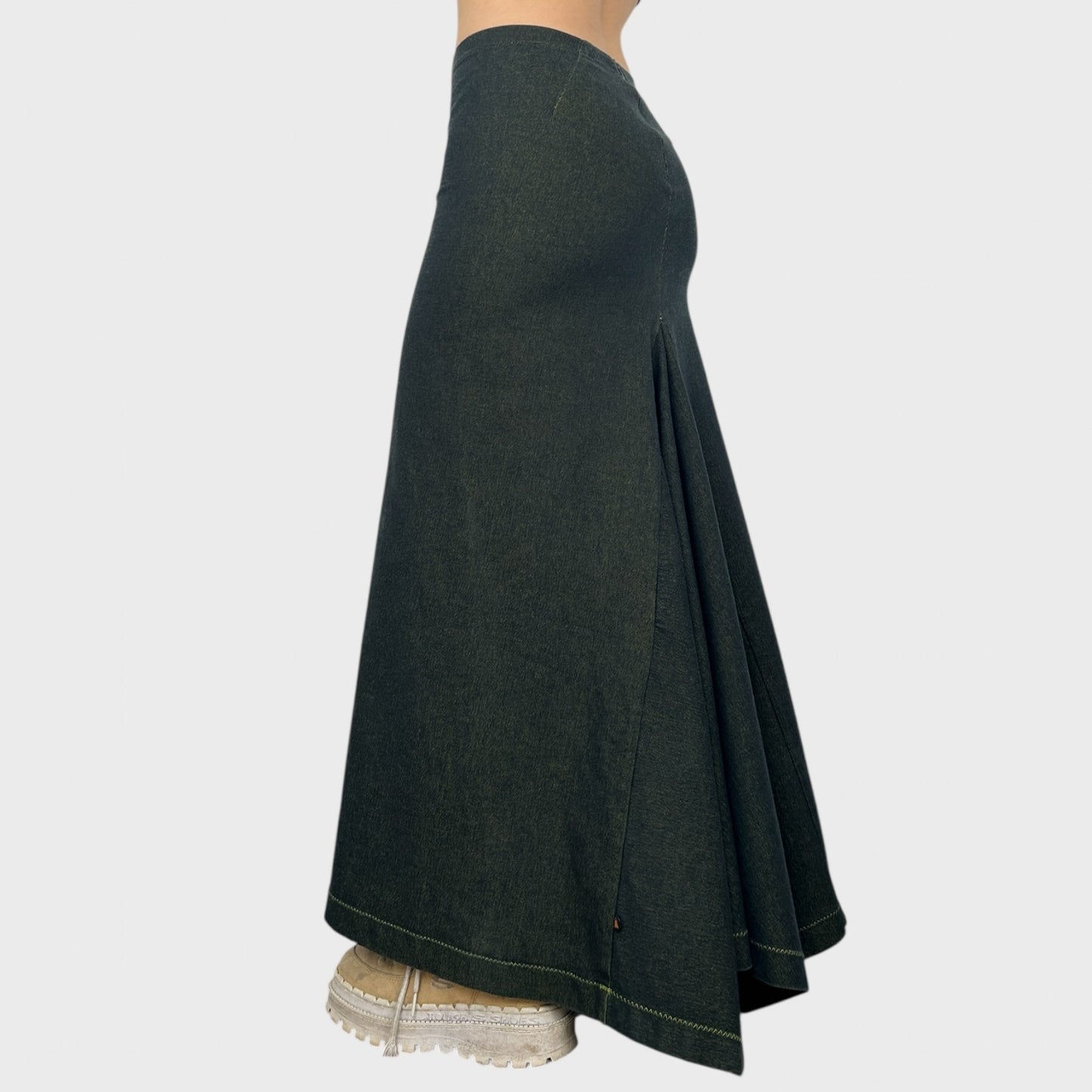 Cop Copine Denim Maxi Skirt - S