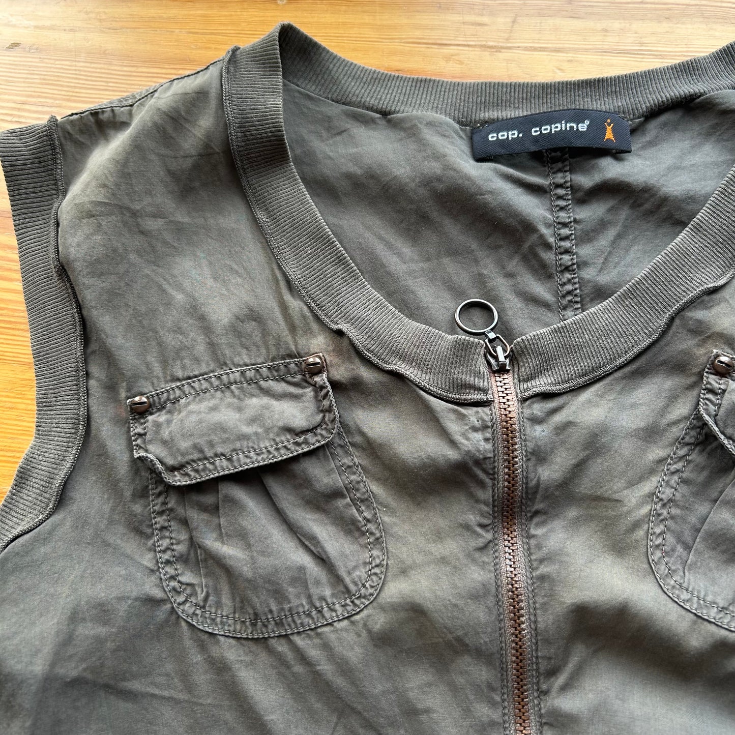 Cop Copine Khaki 3-in-1 Skirt / Dress / Top - M