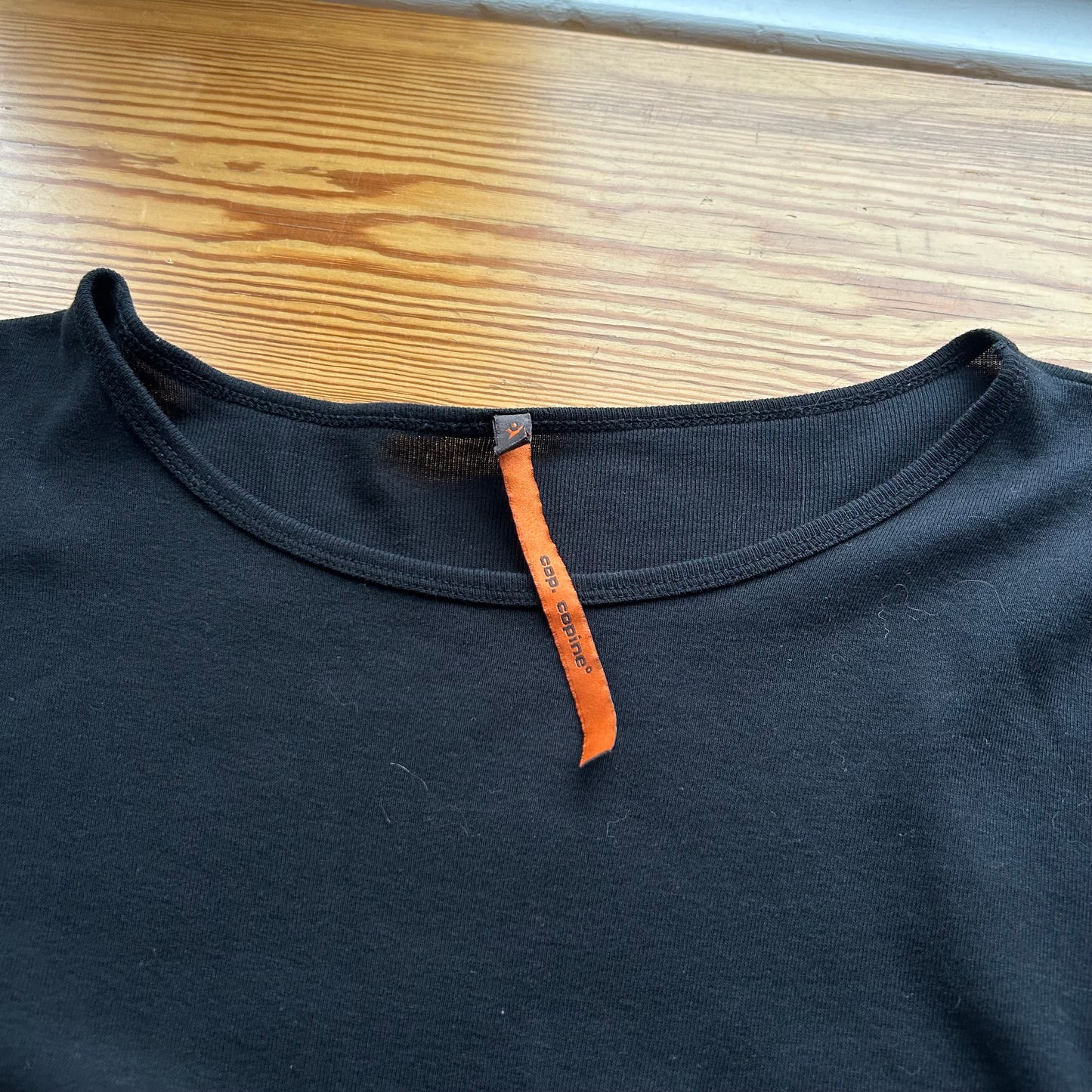 Cop Copine Bi-Material Long Sleeve Top - M/L