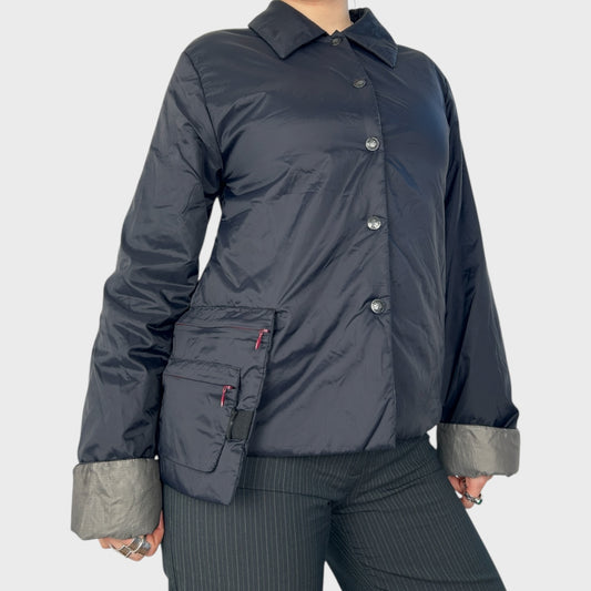 Cop Copine Puffer with Bag Pocket Detail - S