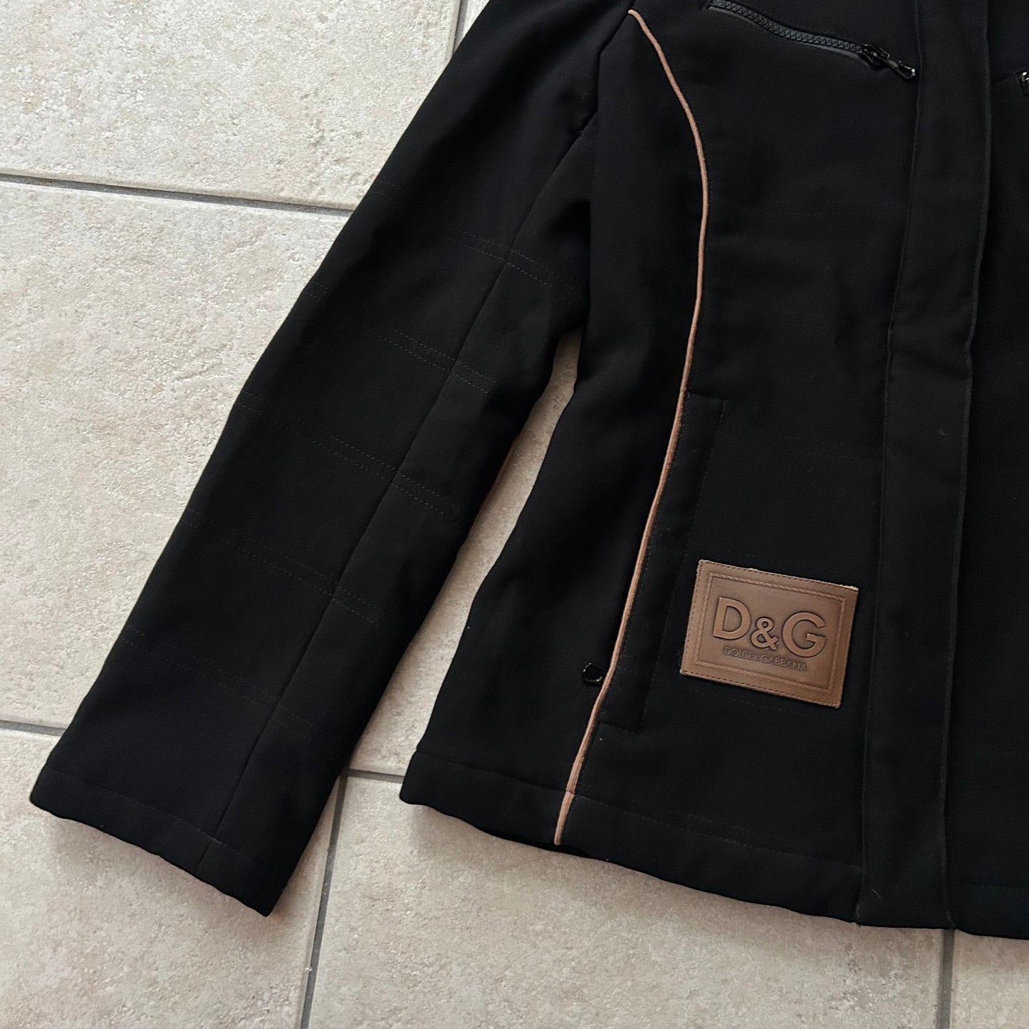 Dolce & Gabbana Black Fitted Jacket