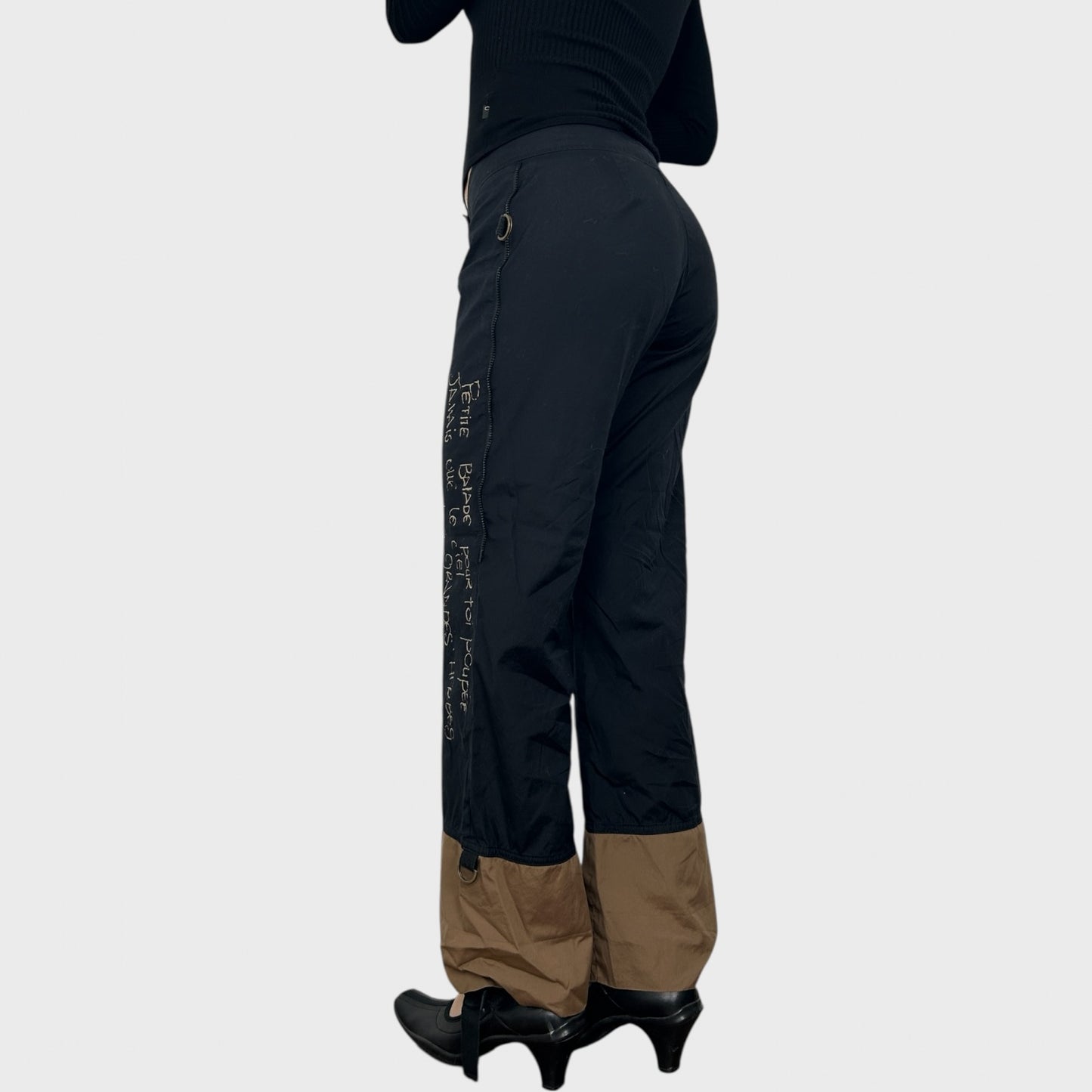 Cop Copine Graphic Print Trousers - M