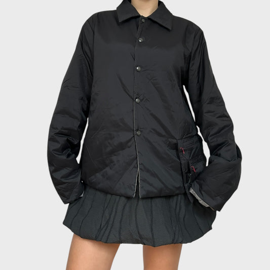 Vintage Cop Copine Button-Up Lightweight Jacket