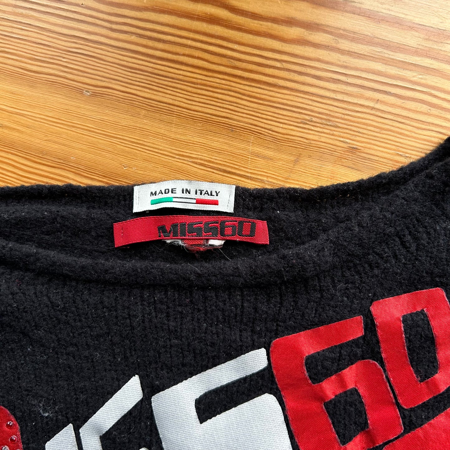 Miss Sixty Vintage Logo Jumper - S