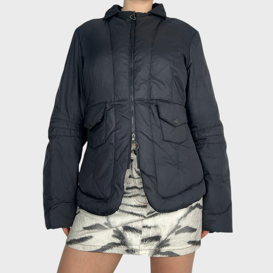 Cop Copine Down Feather Puffer Jacket - L