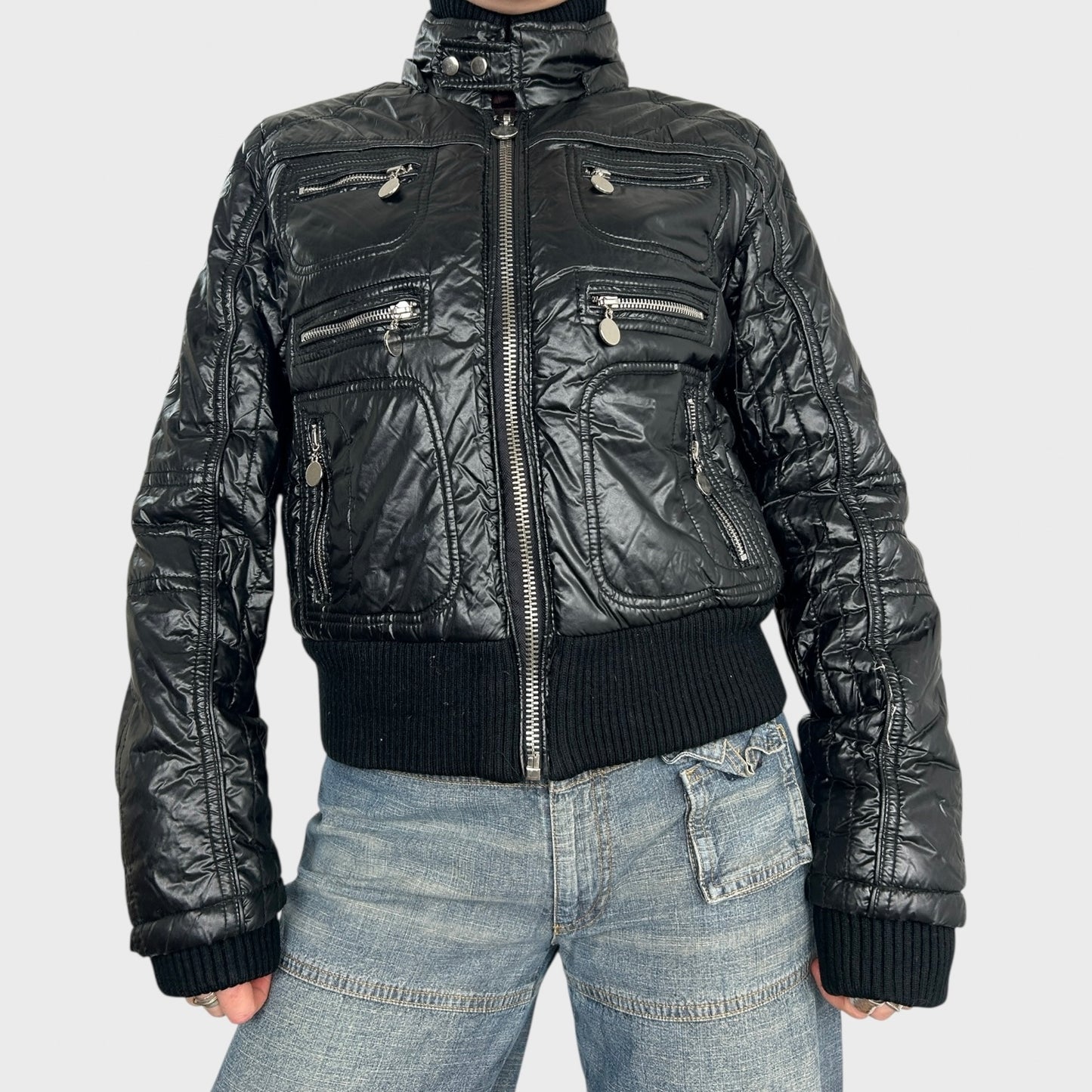 Vintage Moncler Bomber Jacket - S