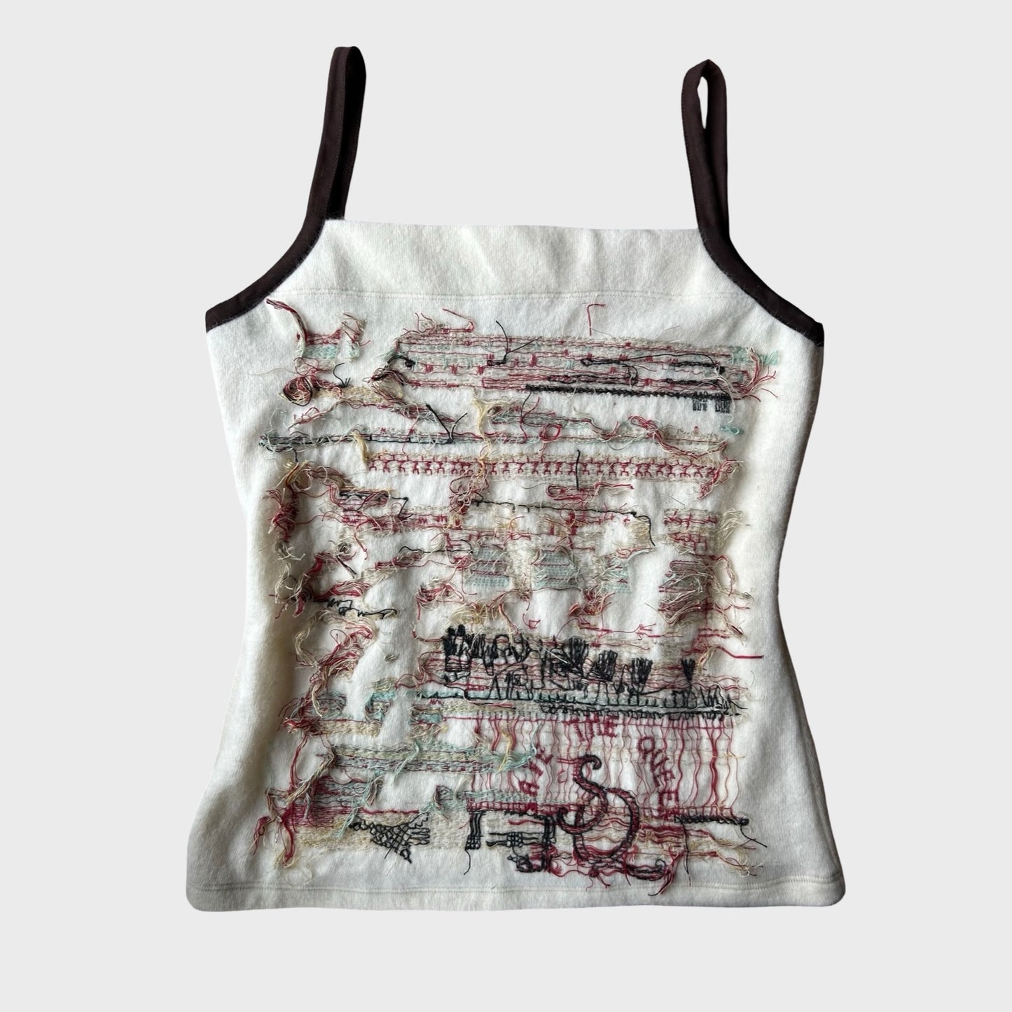 Save The Queen Graphic Knit Cami - M