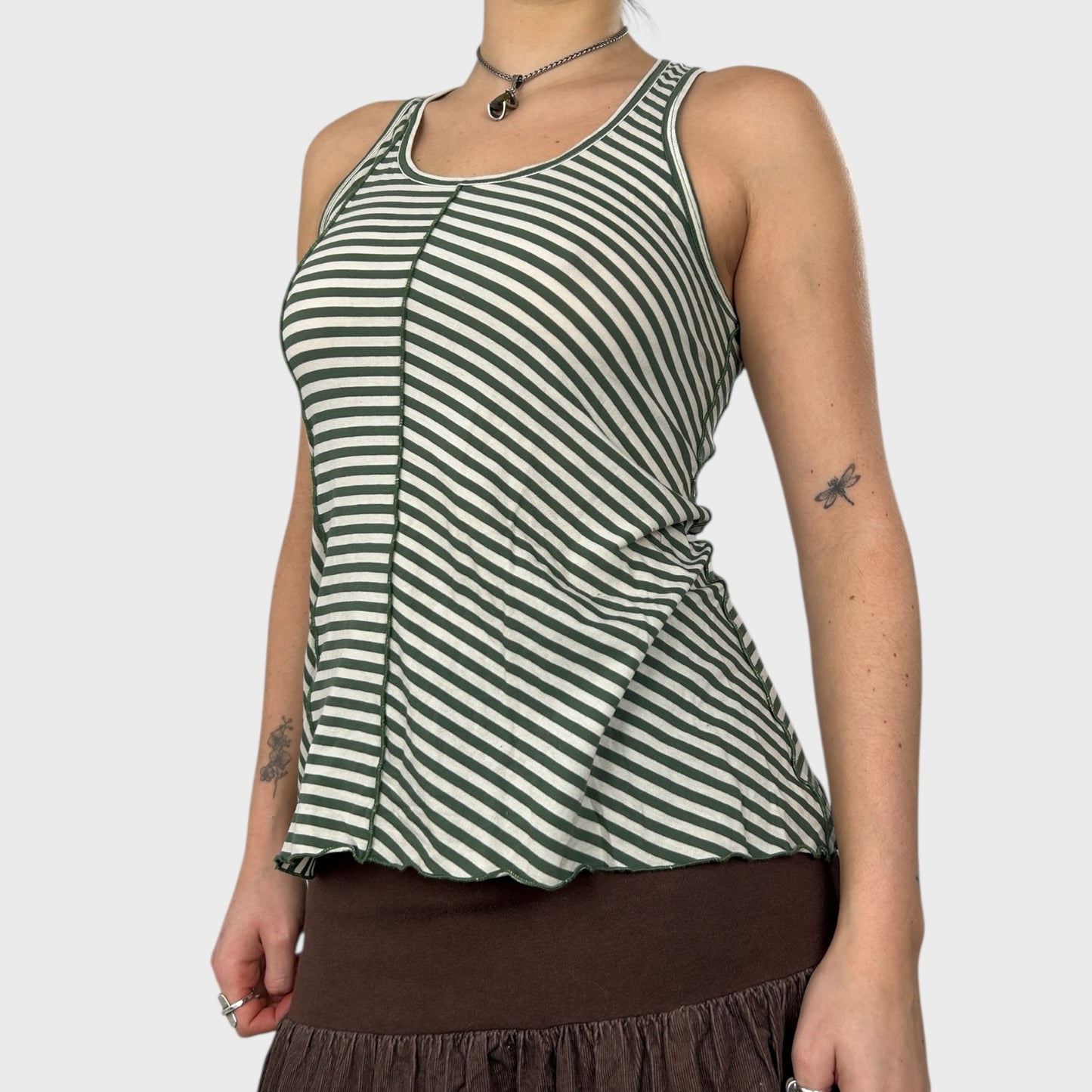 Marithé François Girbaud Striped Top - S/M