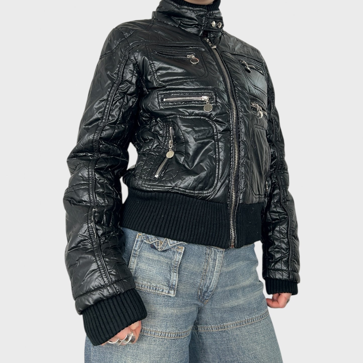 Vintage Moncler Bomber Jacket - S