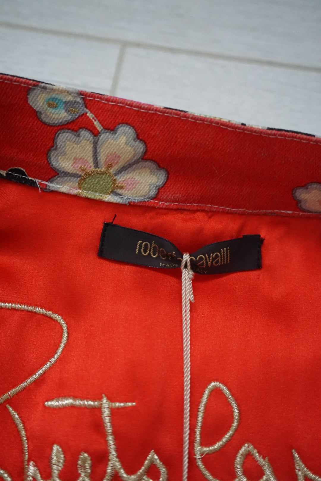 Roberto Cavalli SS 2003 Chinoiserie Print Jacket