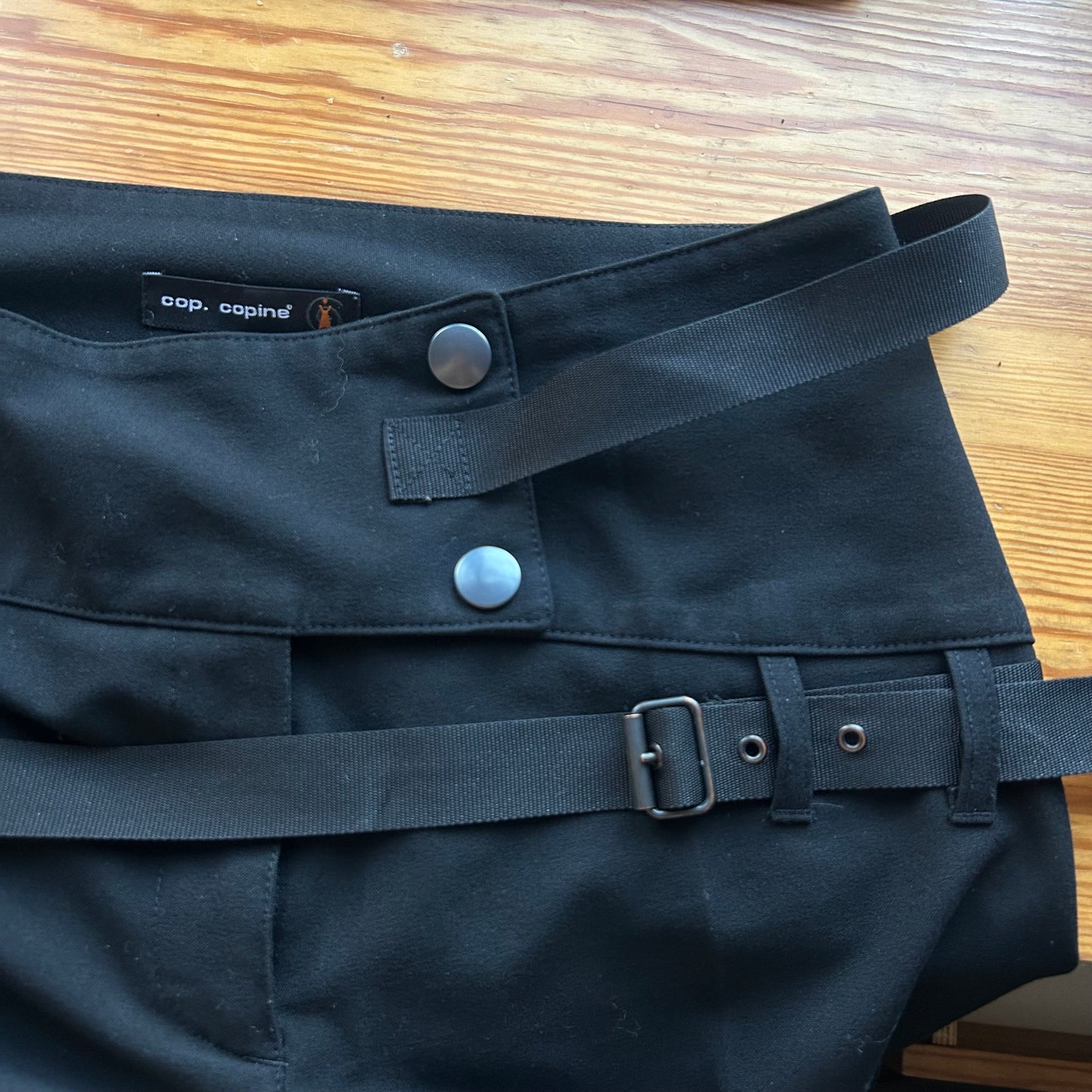 Cop Copine Wrap Belt Trousers - M
