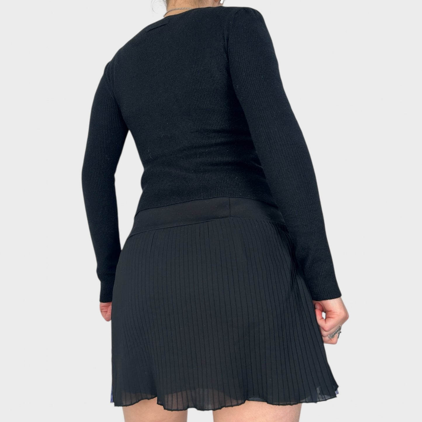 Dolce & Gabbana Black Button Cardigan - S
