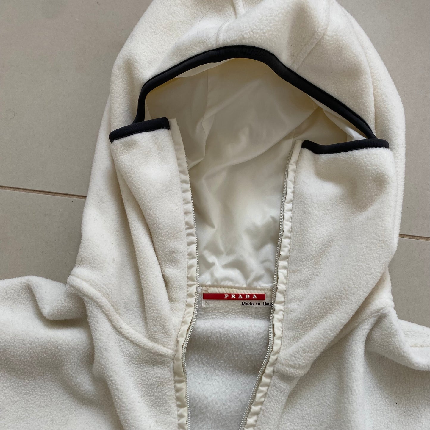 Prada A/W 1999 Balaclava hoodie/fleece