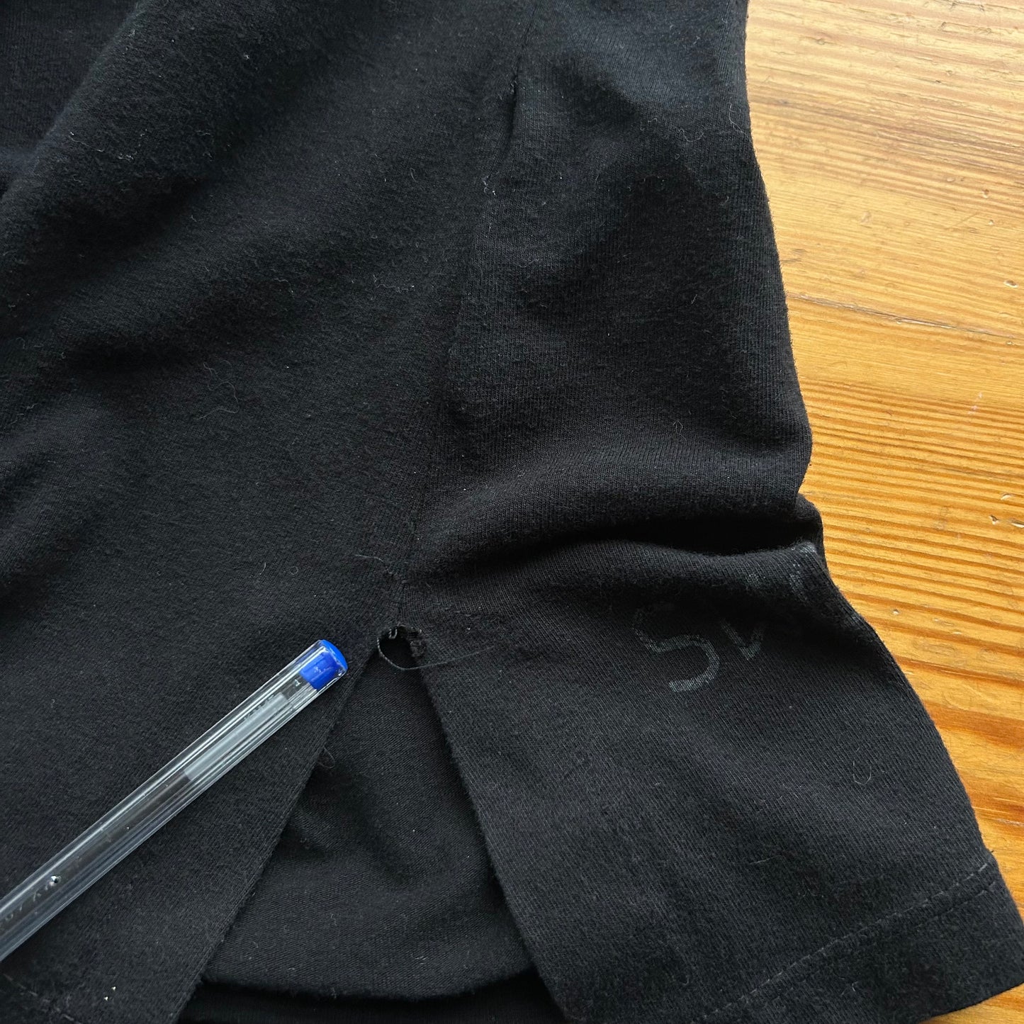 Cop Copine Black Collar T-Shirt - S