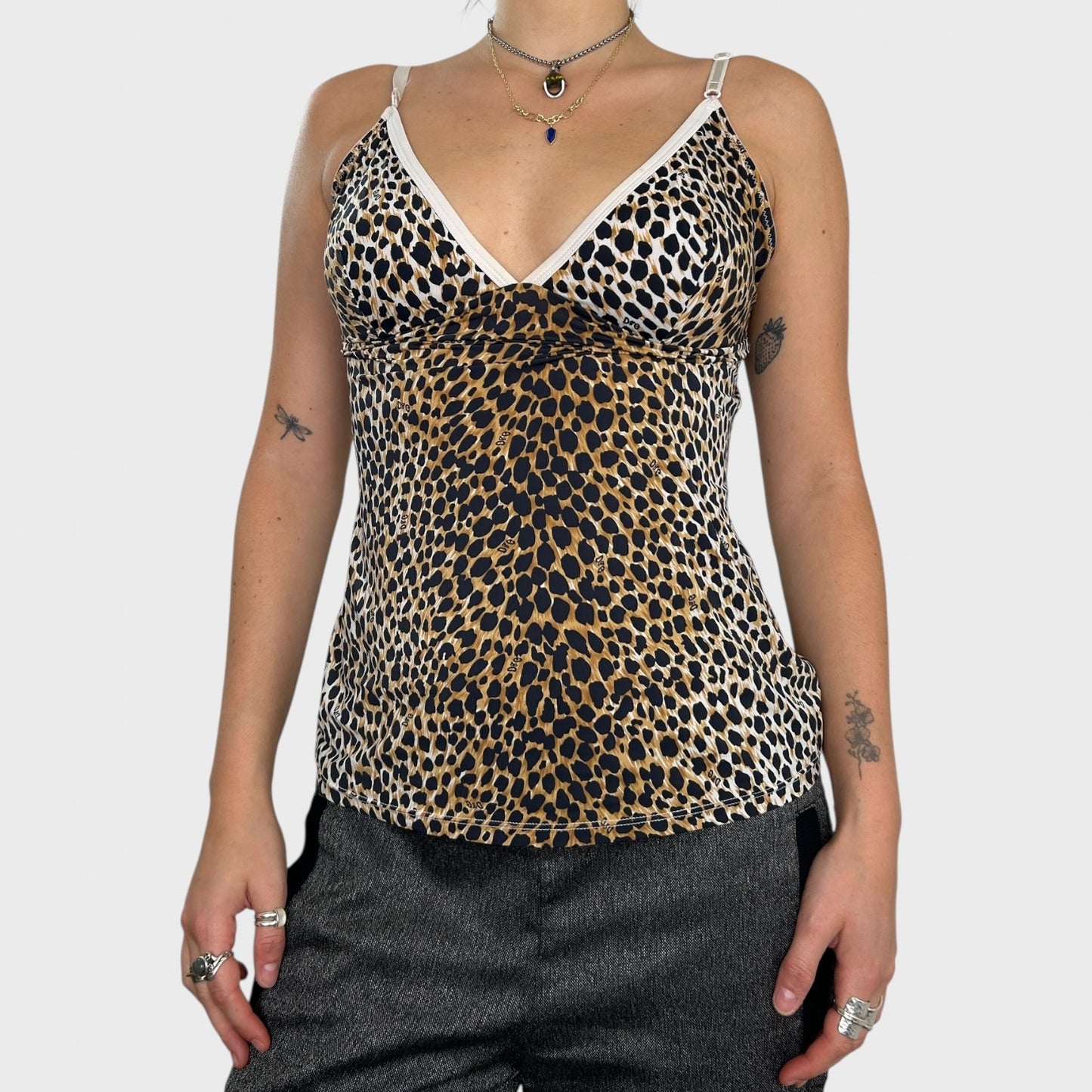 Dolce & Gabbana Cheetah Print Cami - Size M