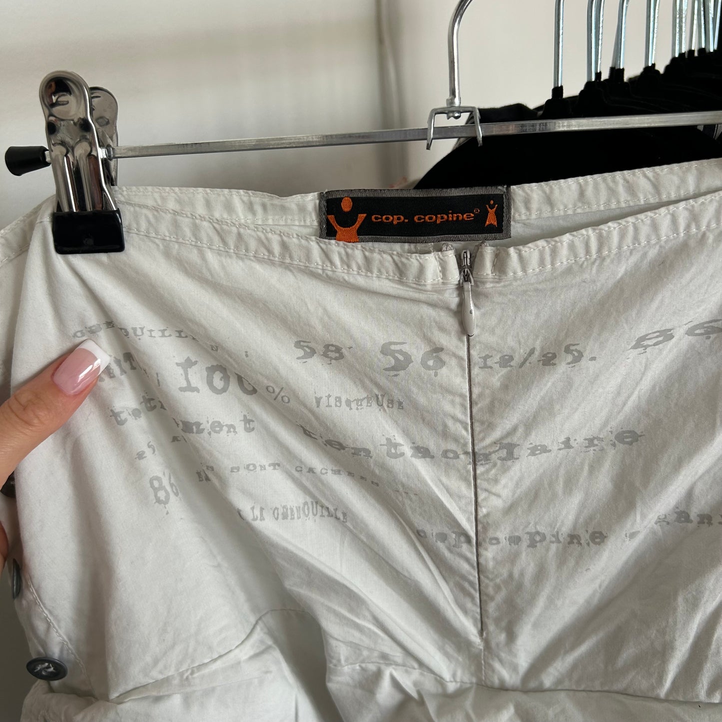 Cop Copine Button Tie-Front Trousers - L