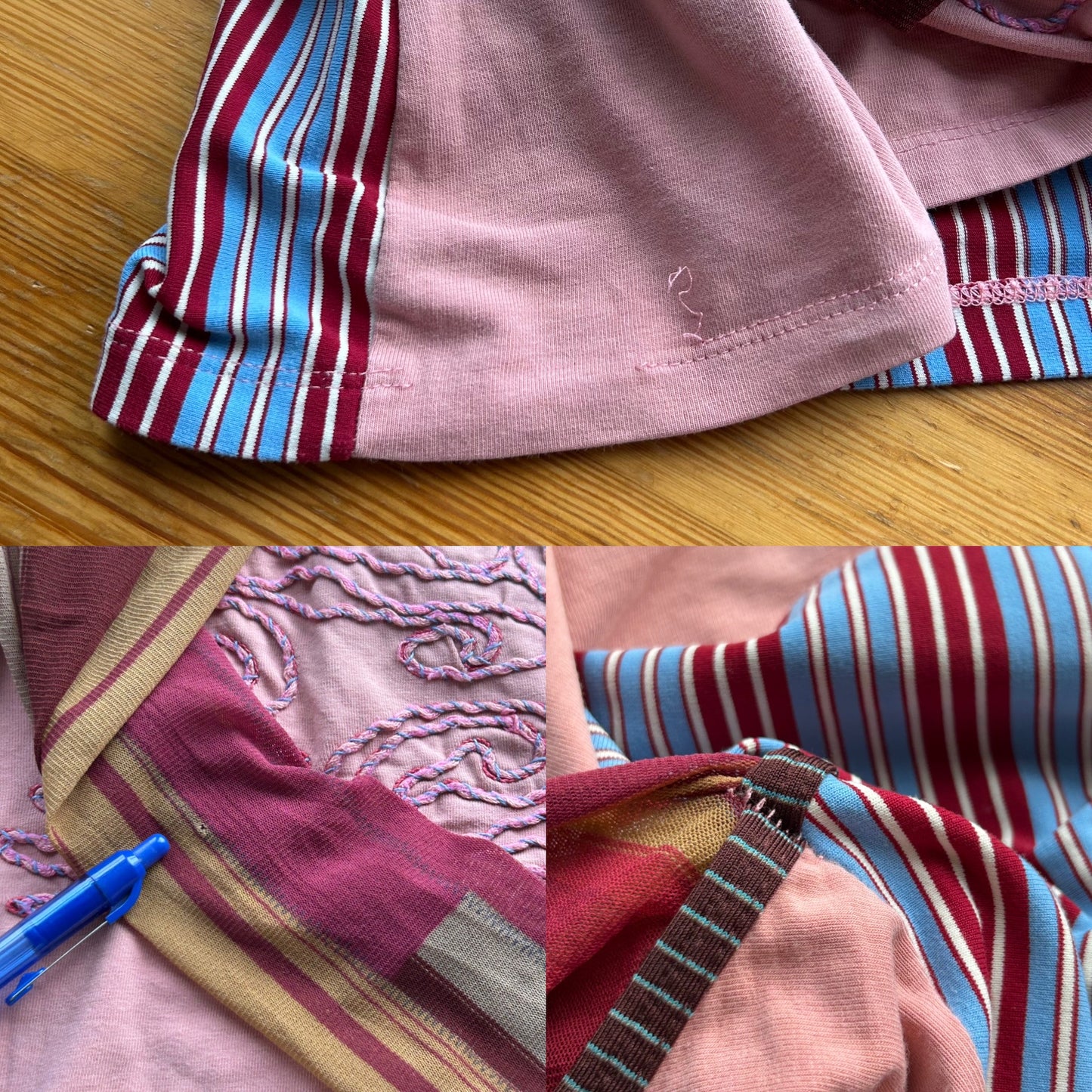 Save the Queen Graphic Mesh Top - M