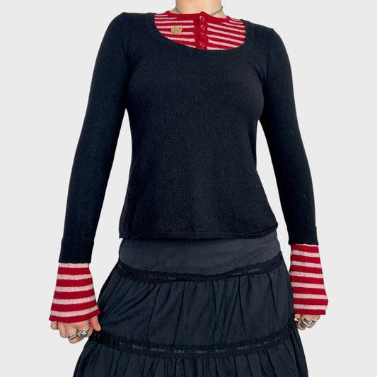 Moschino Stripe Knit Jumper - XS/S
