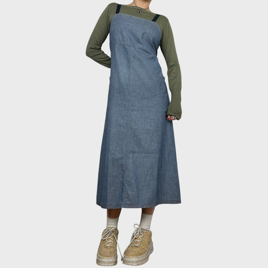 Cop Copine Denim Midi Dress - M/L