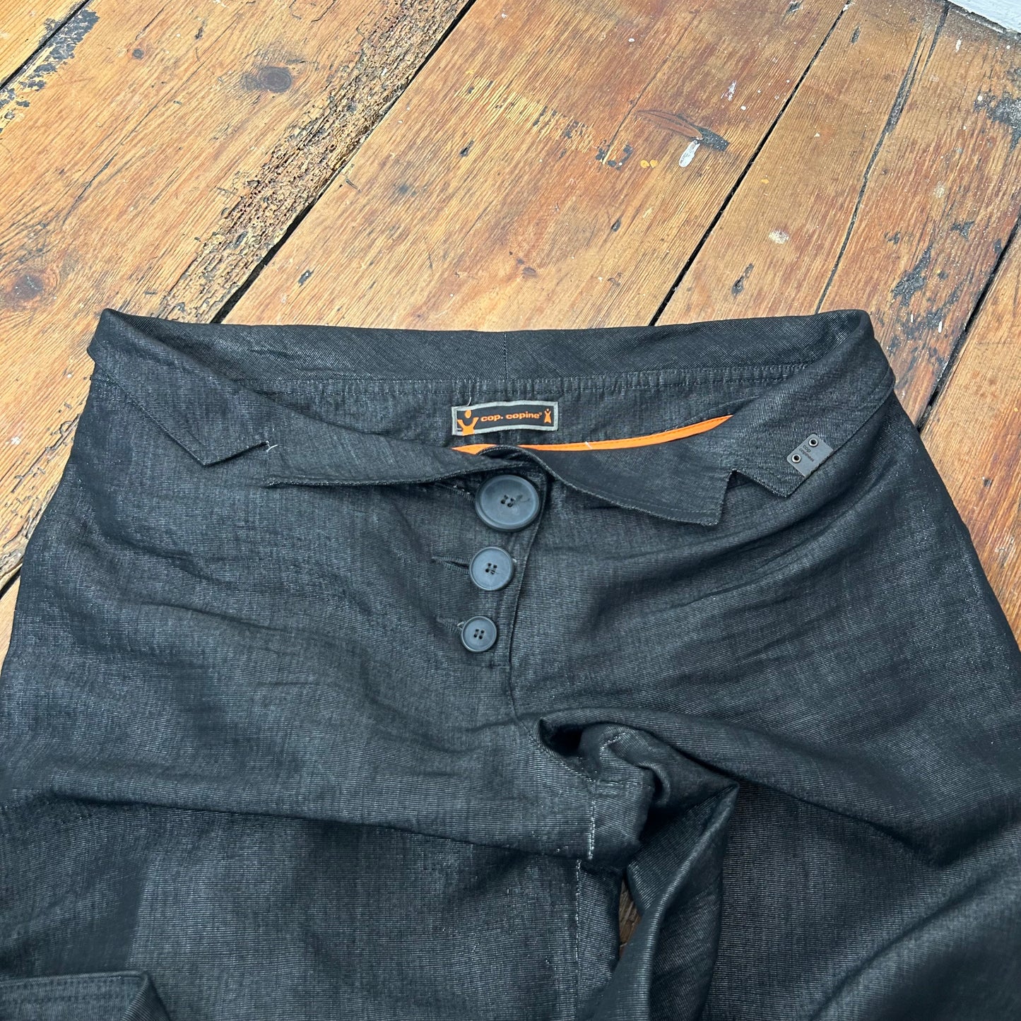 Cop Copine Iridescent Wide Leg Trousers - L