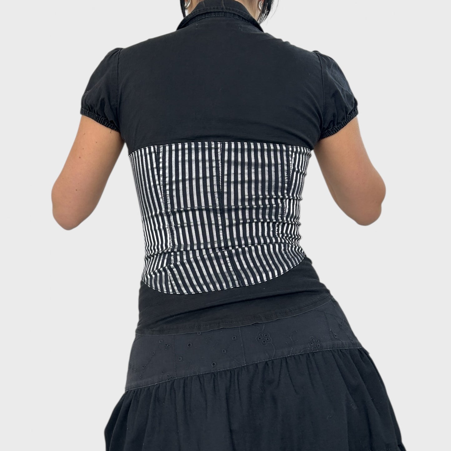 Striped Corset Blouse - XS/S