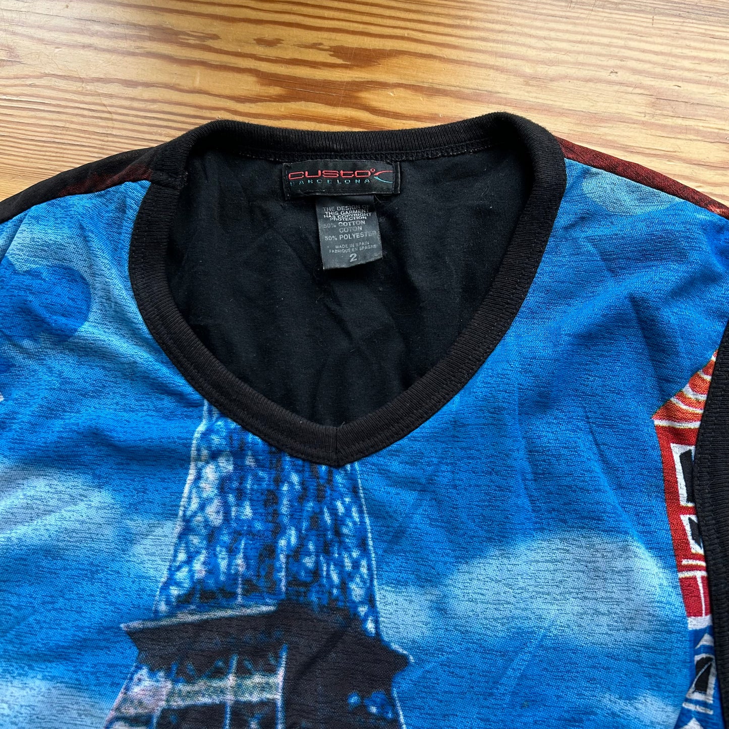Custo Barcelona Graphic Paris Tank Top - M