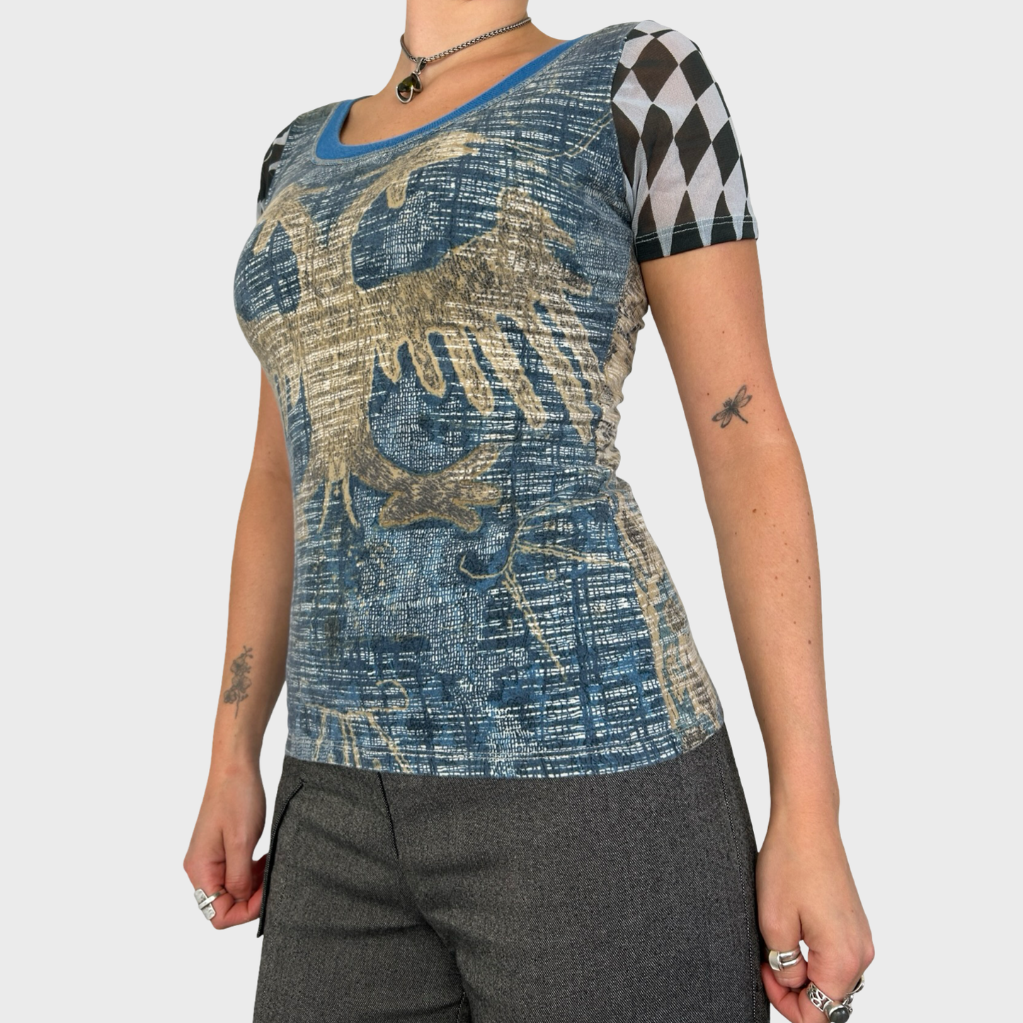 Save the Queen Graphic Top - S