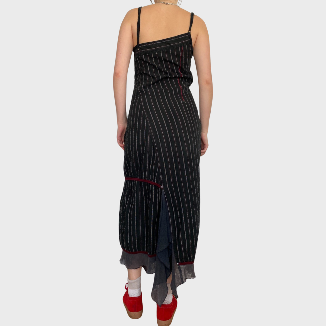 Cop Copine asymmetric strappy dress