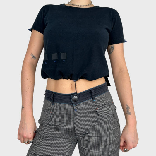 Cop Copine Toggle Front Baby Tee – S/M