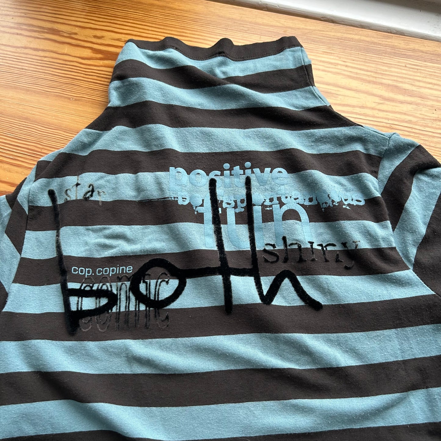 Cop Copine Striped Long Sleeve - S