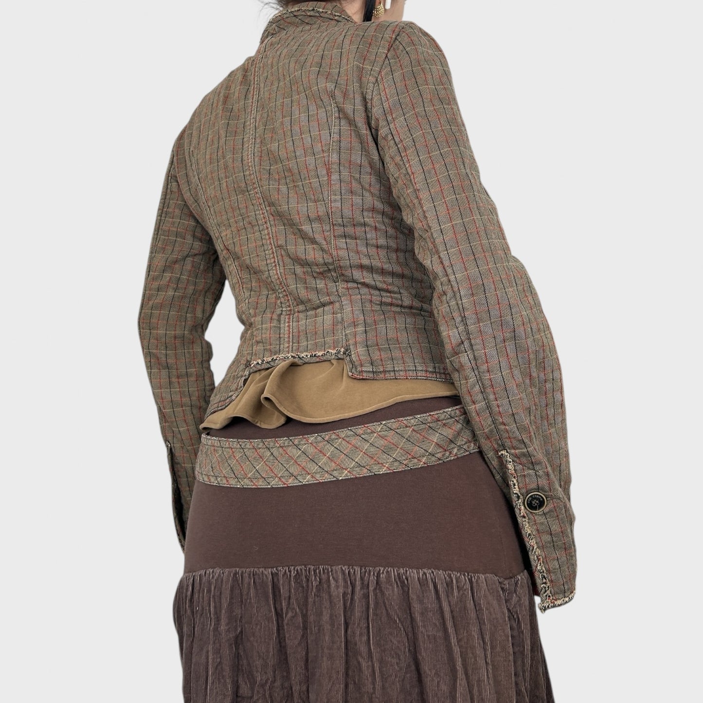 Cop Copine Checkered Jacket - S