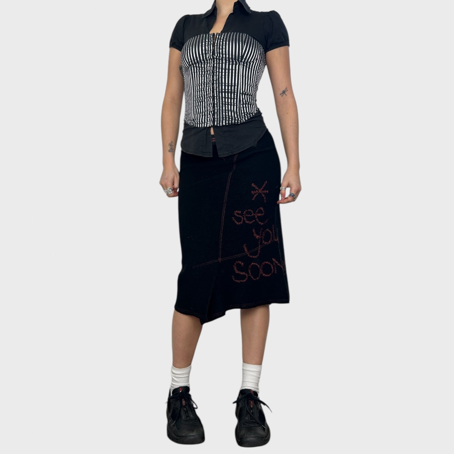 Cop Copine Midi Skirt - S/M